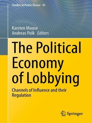 cover image of The Political Economy of Lobbying